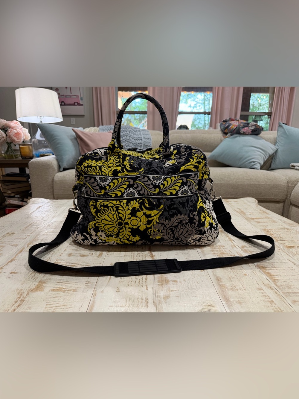 Vera Bradley BAROQUE Weekender Travel Bag